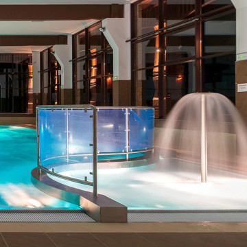 Basen dla dzieci z parasolem wodnym